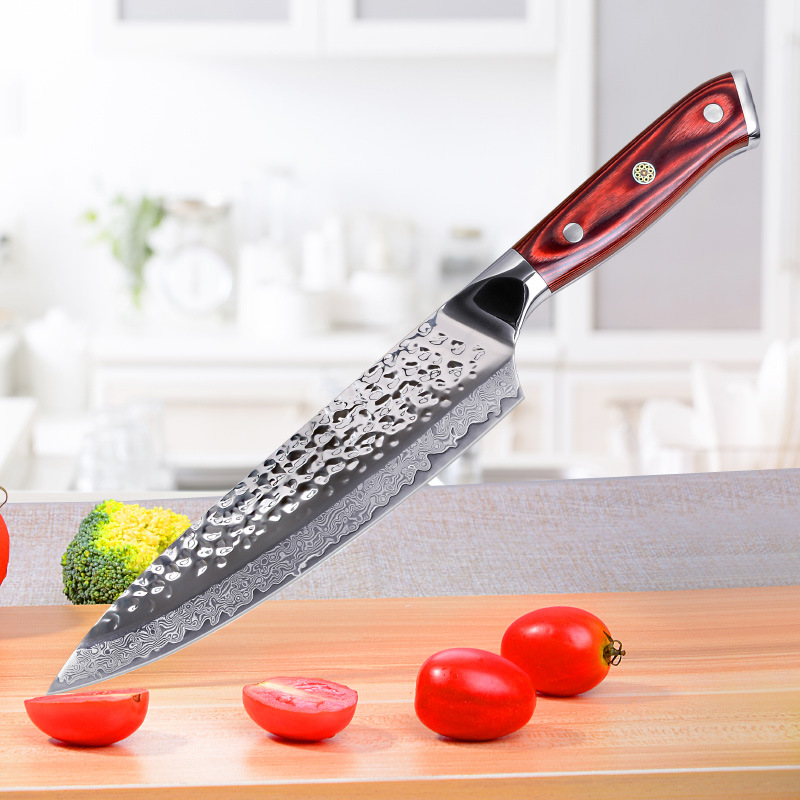 Afilado Damascus Carving Knife 