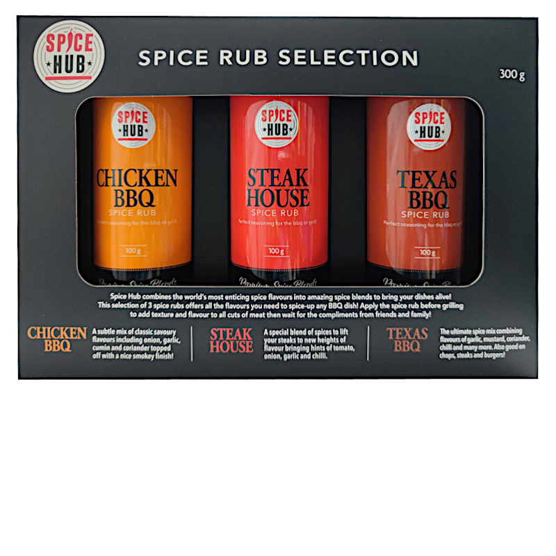 Spice Hub Spice Rubs Set - 3 Pack